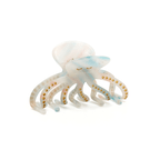 JELLYFISH HAIRCLIP, whimsical ocean-inspired hair accessory made from smooth cellulose acetate.