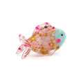 PINK FISH HAIRCLIP, multicolor fish-shaped hair clip inspired by ocean hues, made of durable cellulose acetate.