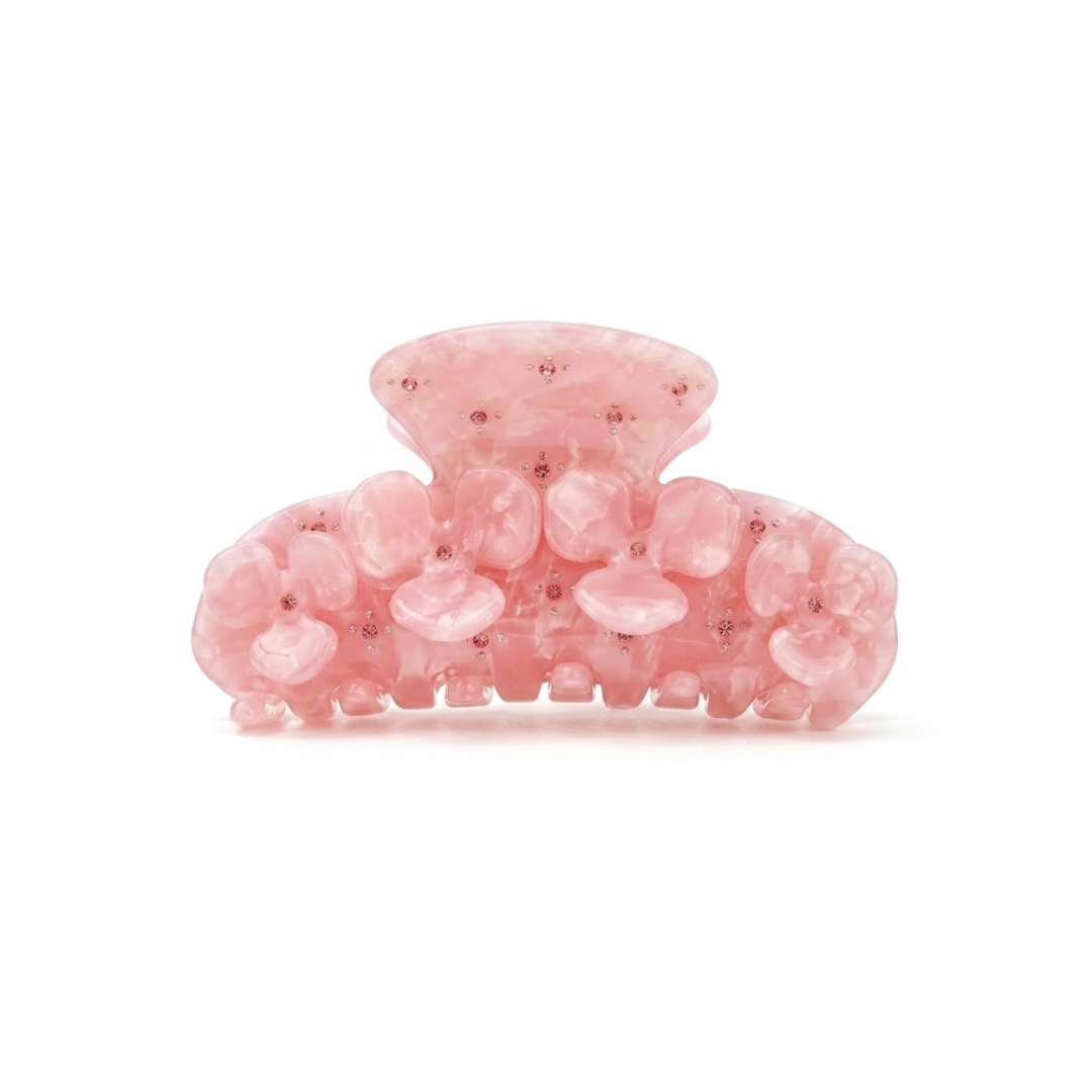 FLORA HAIRCLIP IN BABY PINK
