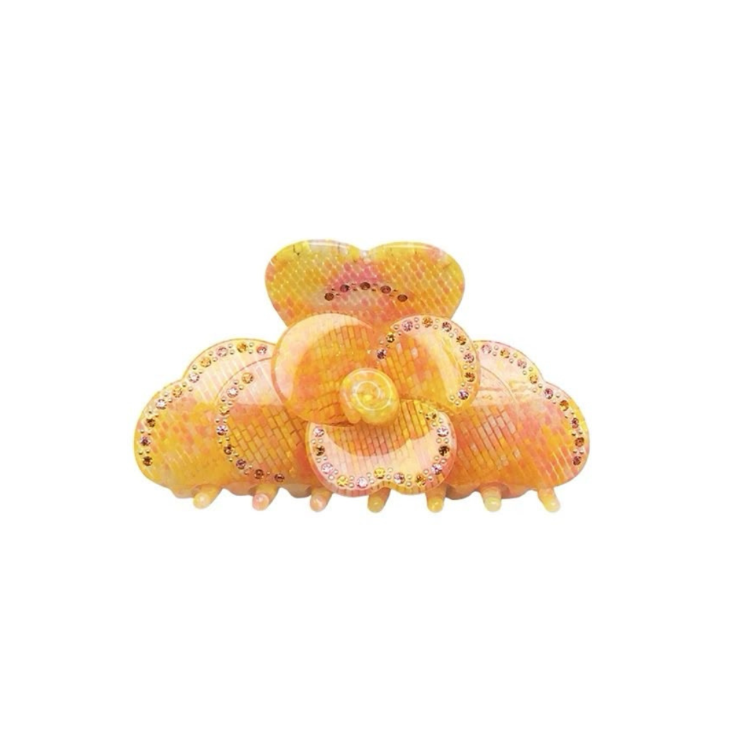 ORANGE BLOSSOM HAIRCLIP