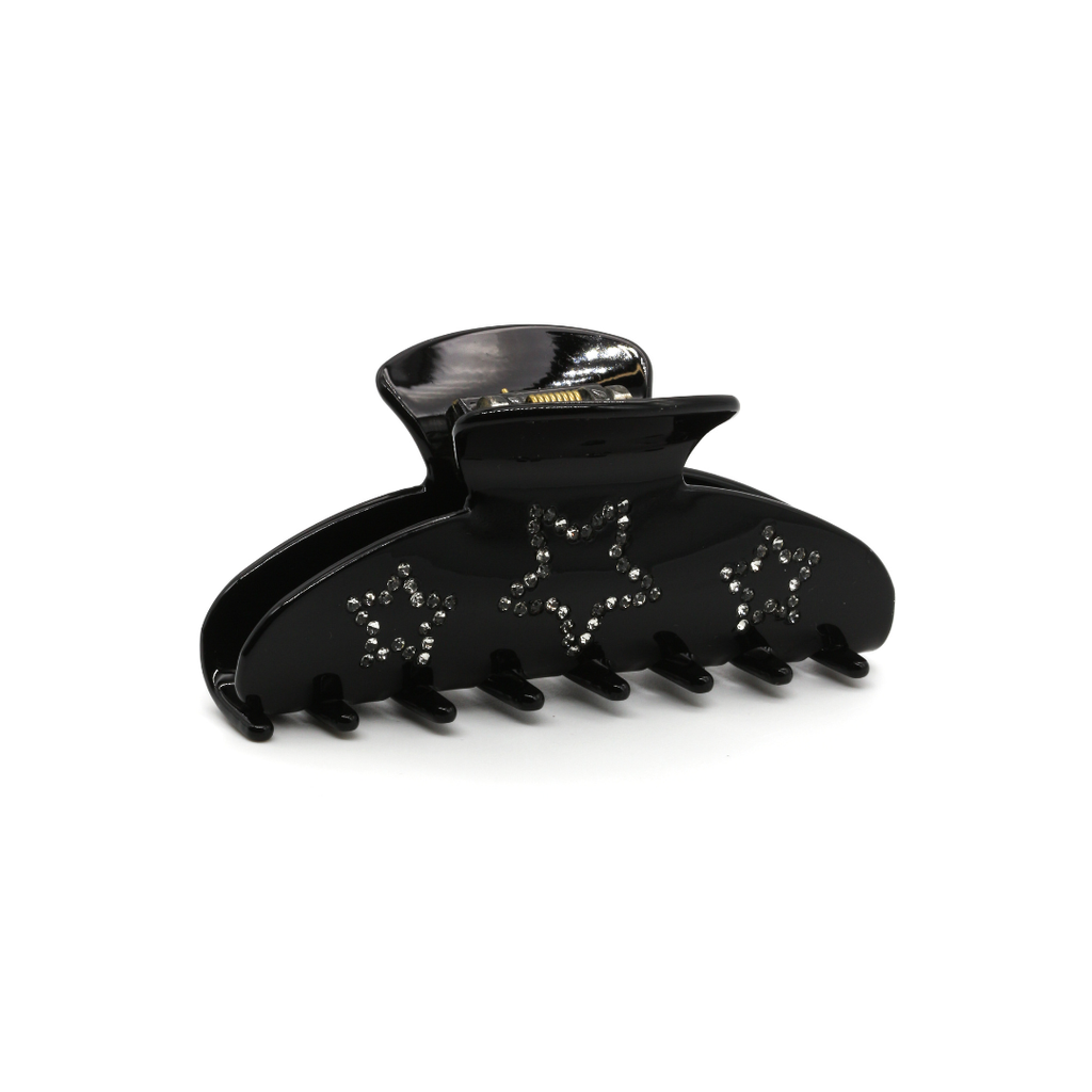 STAR HAIRCLIP IN BLACK