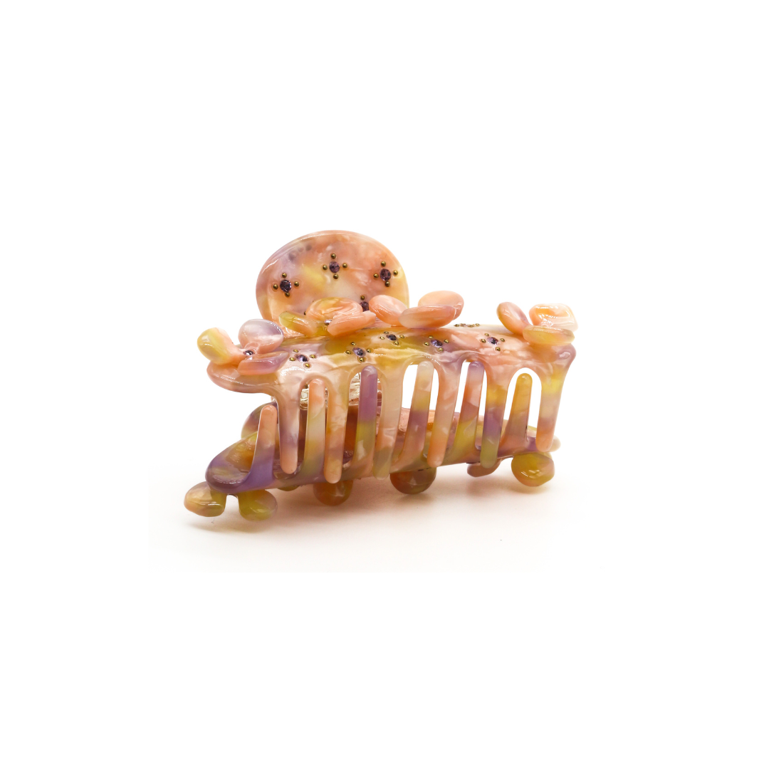 FLORA HAIRCLIP IN LILAC